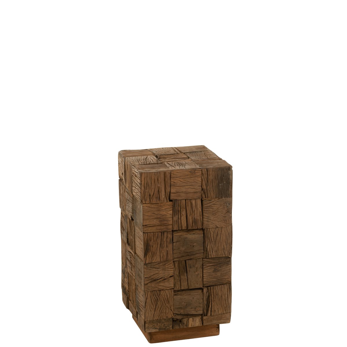 J-Line sokkel - hout - naturel - small