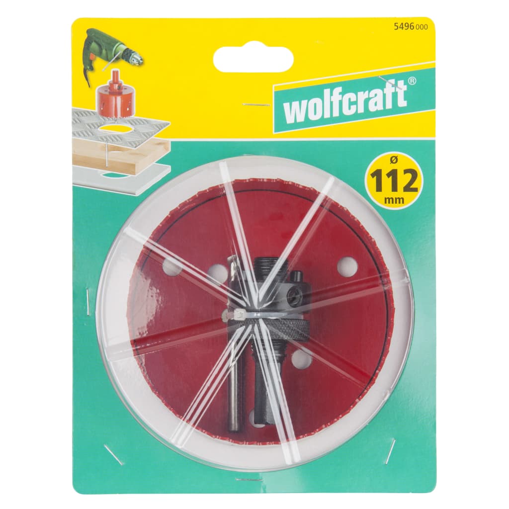 wolfcraft Gatenzaag 127 mm rood 5495000