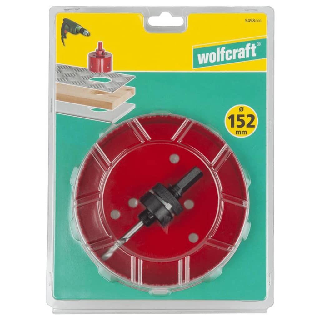 wolfcraft Gatenzaag 127 mm rood 5495000