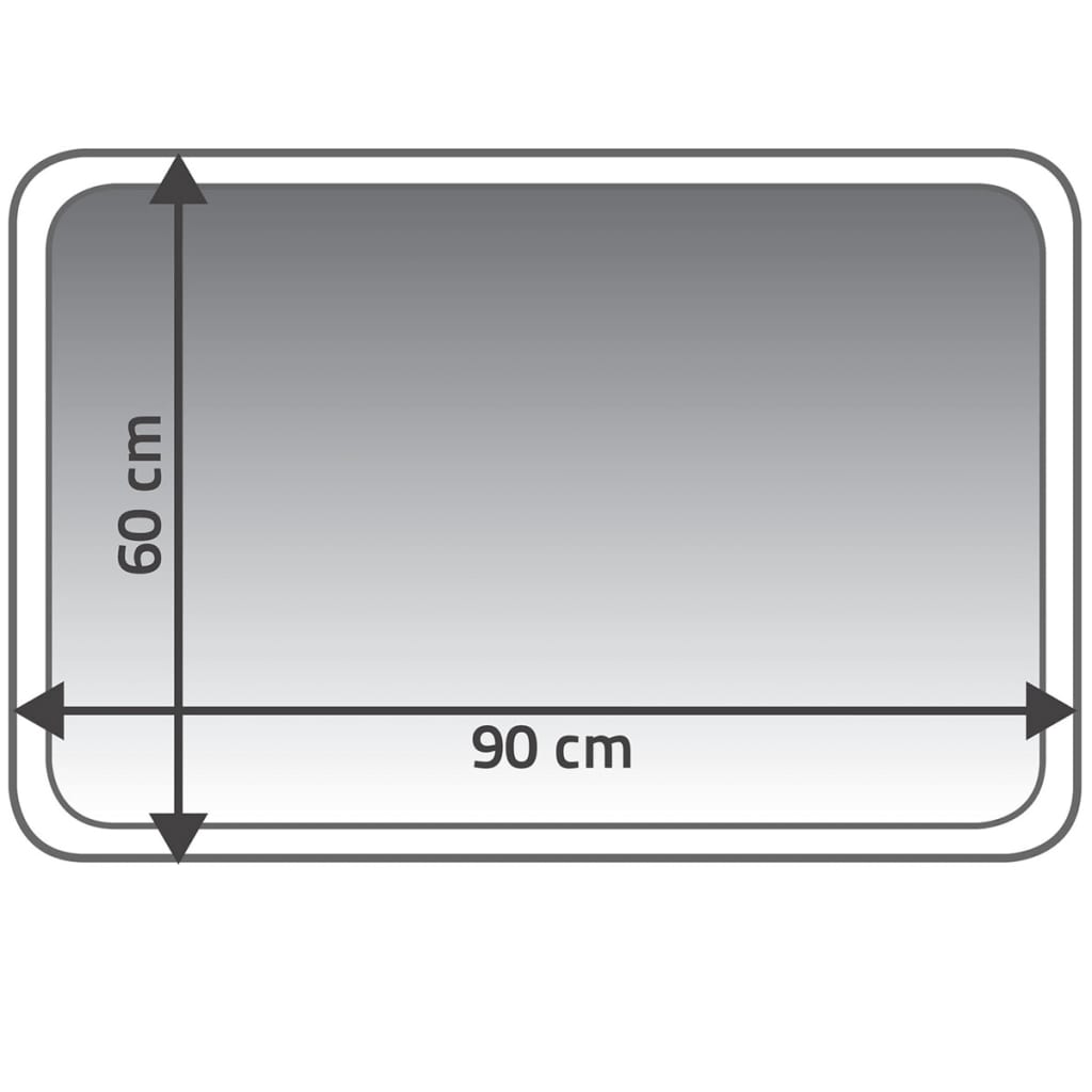 RIDDER Badkamermat Carl 60x90 cm 7102309