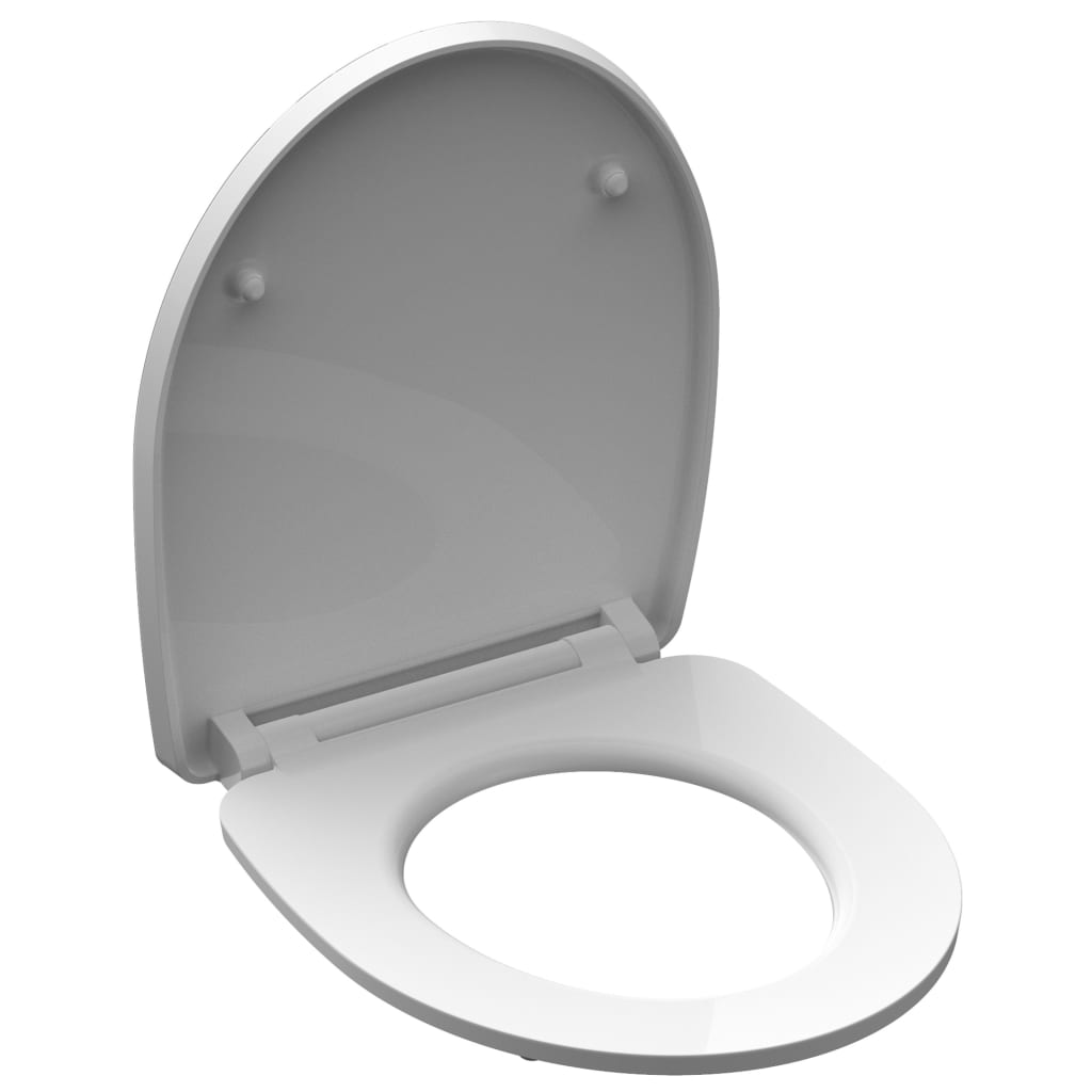 SCHÜTTE Toiletbril met soft-close MAGIC LIGHT duroplast hoogglans