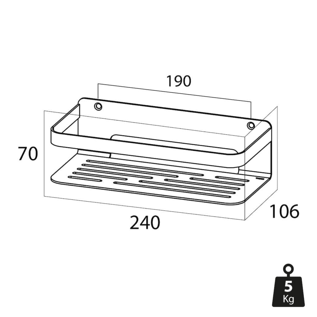 Tiger Badkorf Caddy groot 1400230346