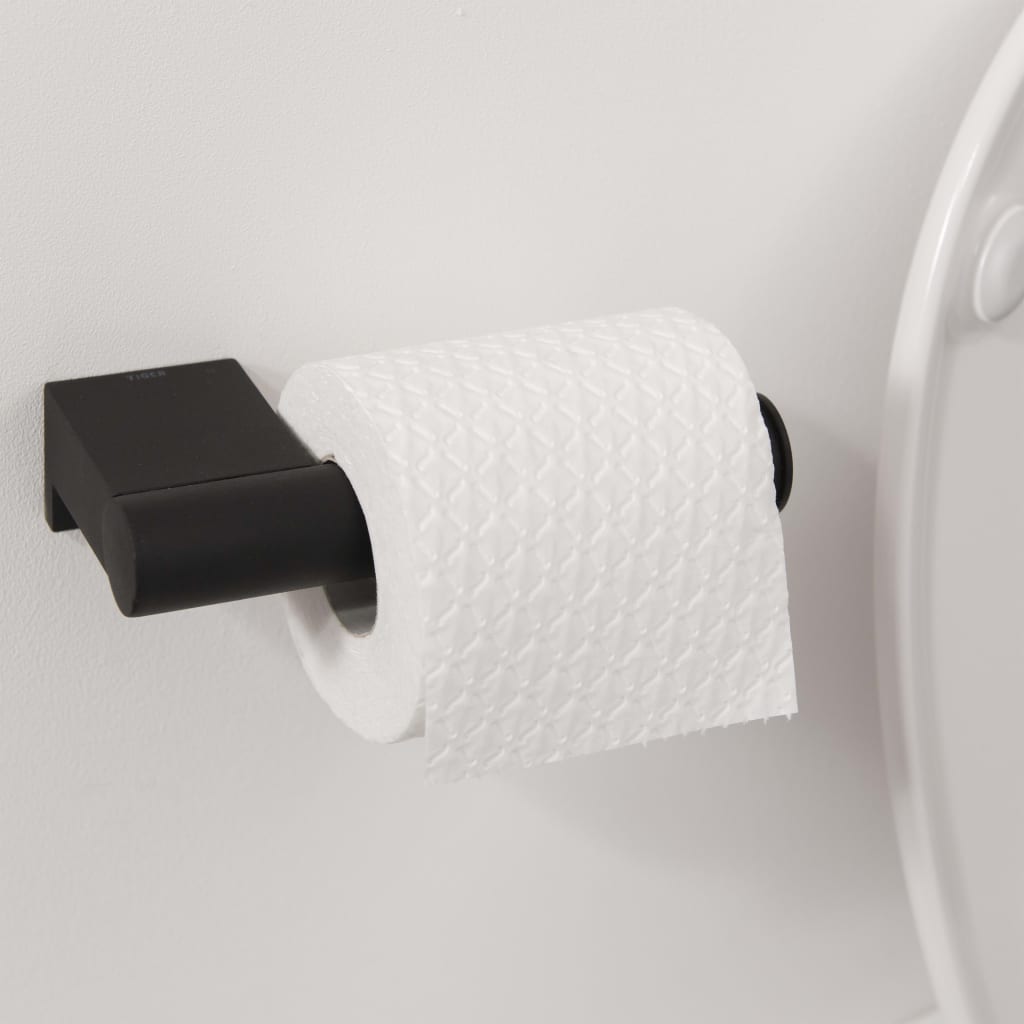 Tiger Toiletrolhouder Bold matzwart