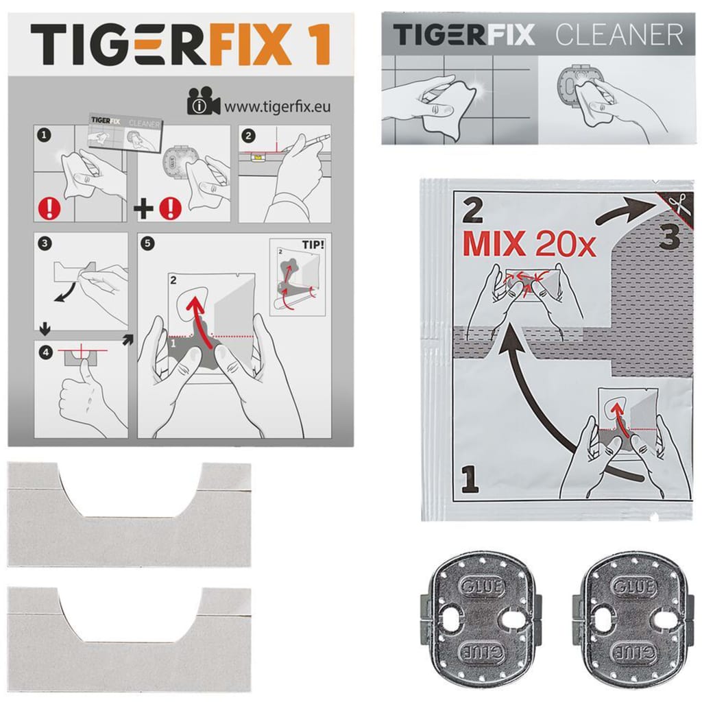 Tiger Bevestigingsmateriaal TigerFix Type 1 metaal 398730046