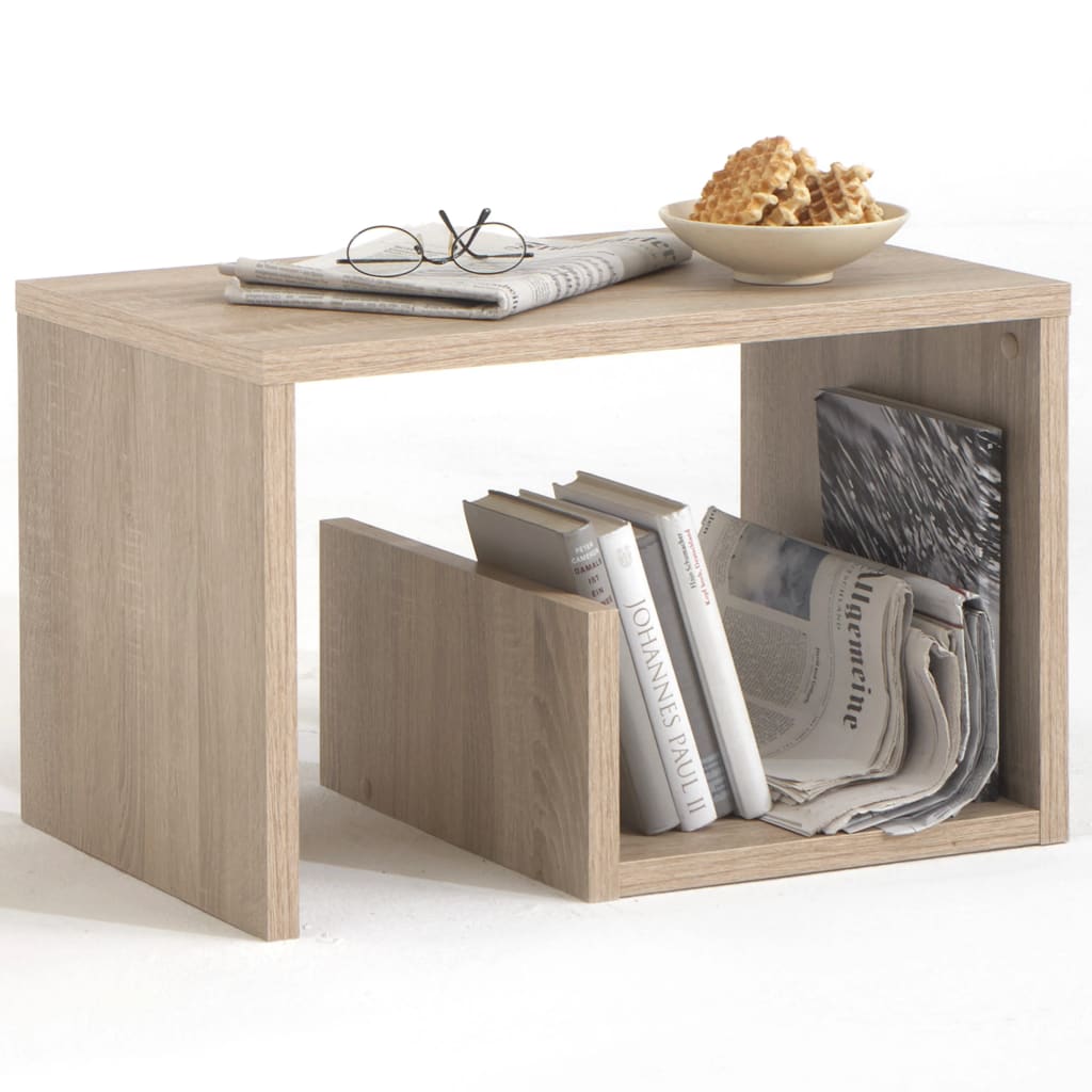 FMD Salontafel 2-in-1 59,1x35,8x37,8 cm