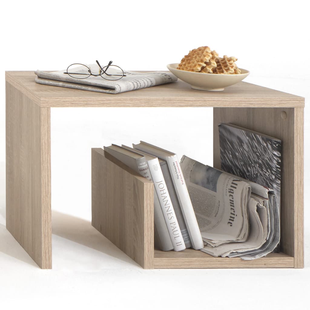 FMD Salontafel 2-in-1 59,1x35,8x37,8 cm