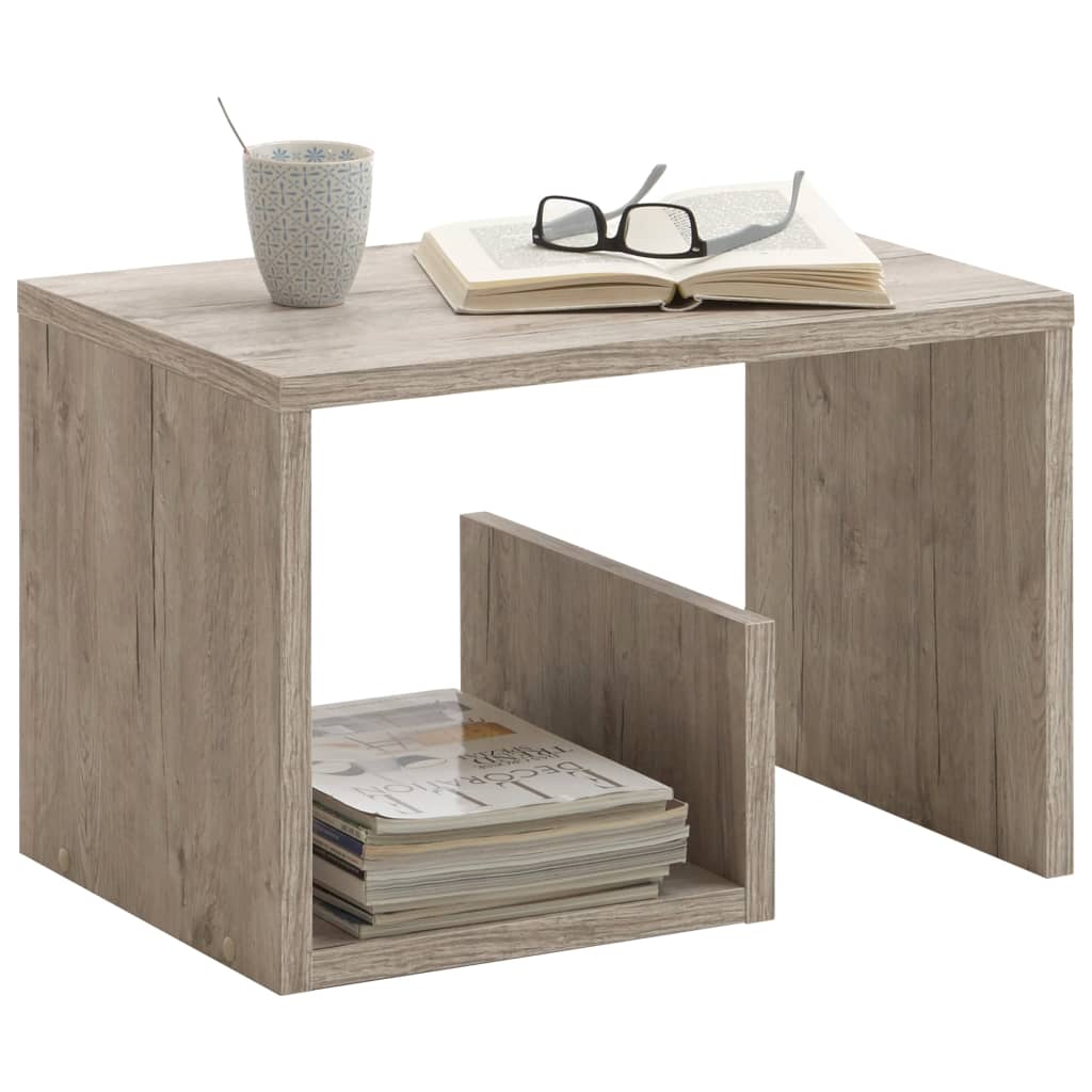 FMD Salontafel 2-in-1 59,1x35,8x37,8 cm