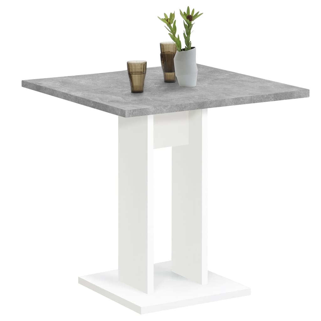 FMD Eettafel 70 cm betongrijs