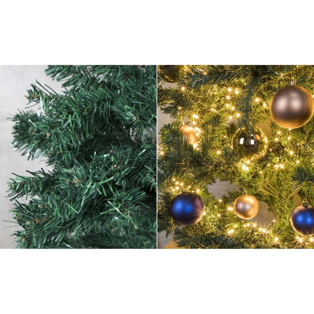 HI Kerstboom met metalen standaard 120 cm groen