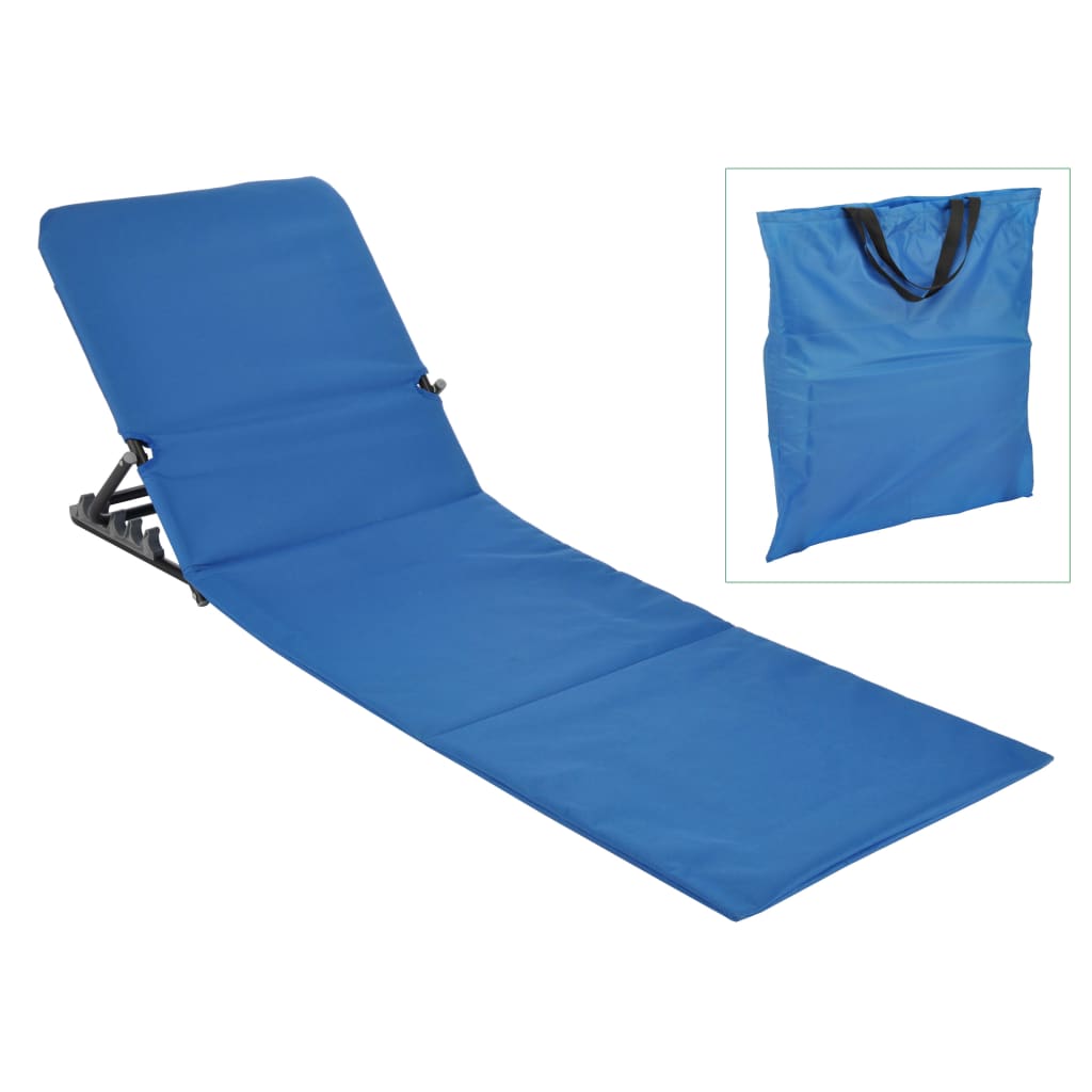 HI Strandmat stoel opvouwbaar PVC groen