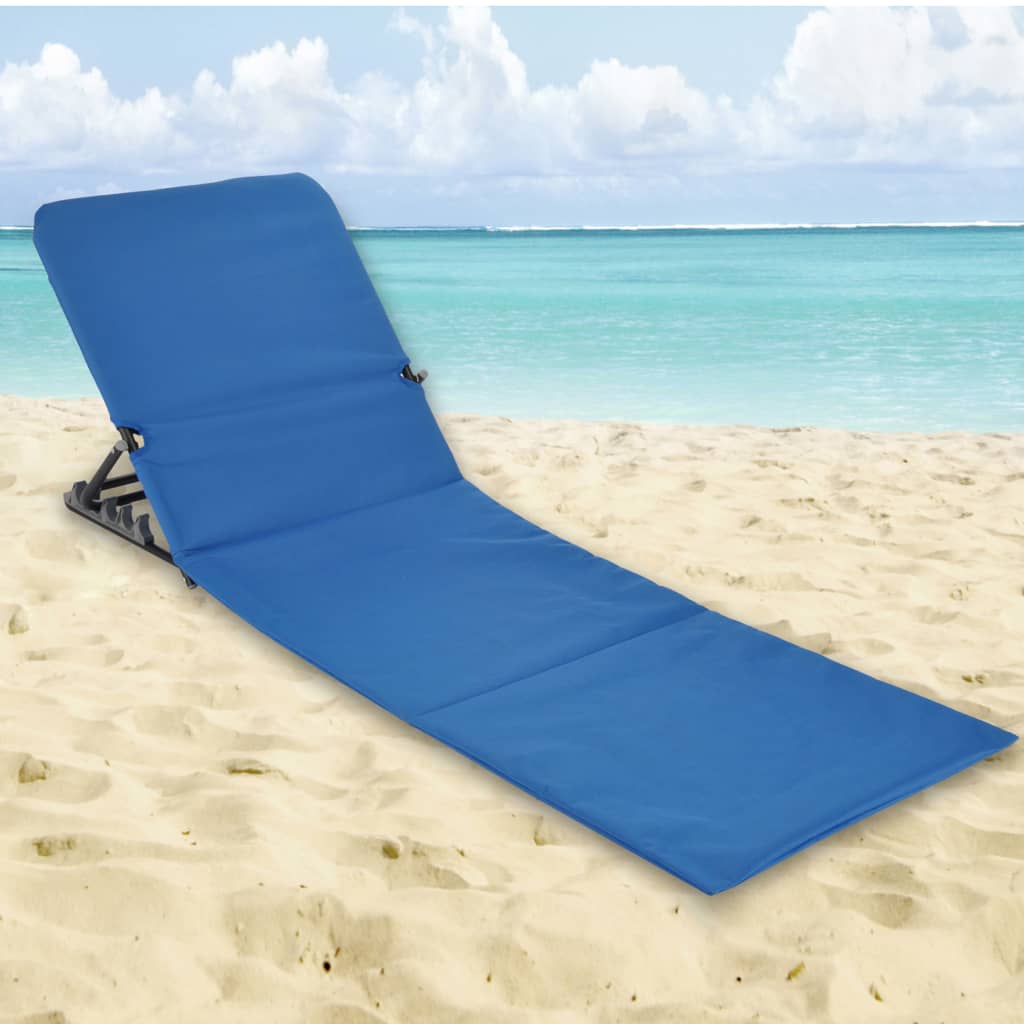 HI Strandmat stoel opvouwbaar PVC groen