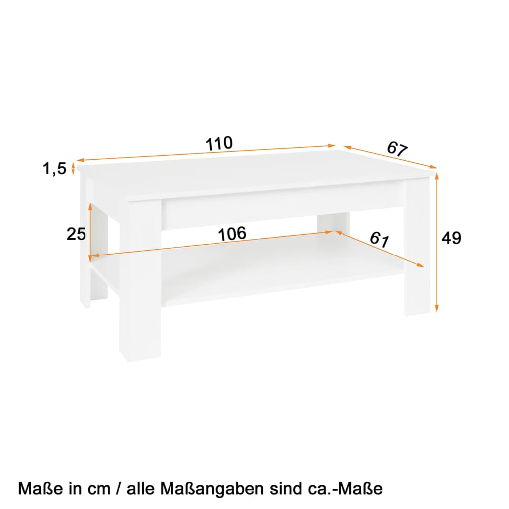 Trendteam Salontafel Universal CT146+147 anderson grenen