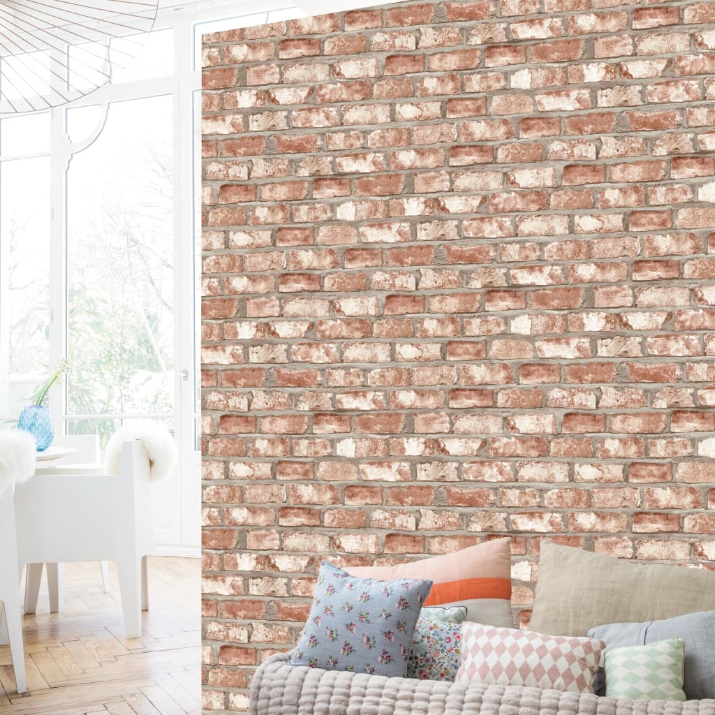 DUTCH WALLCOVERINGS Behang bakstenen EW3104