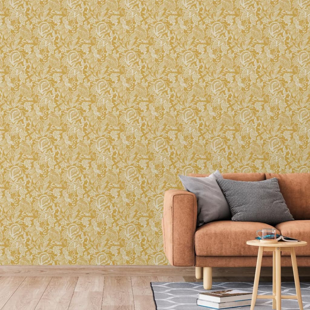 DUTCH WALLCOVERINGS Behang Mae en beige