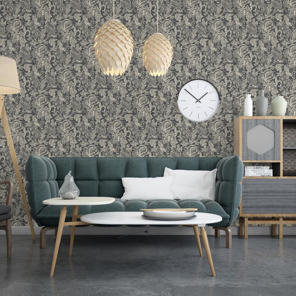 DUTCH WALLCOVERINGS Behang Mae en beige