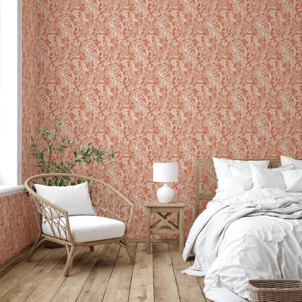 DUTCH WALLCOVERINGS Behang Mae en beige