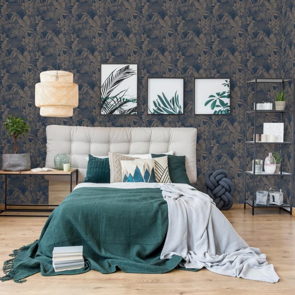 DUTCH WALLCOVERINGS Behang Joelle goudkleurig