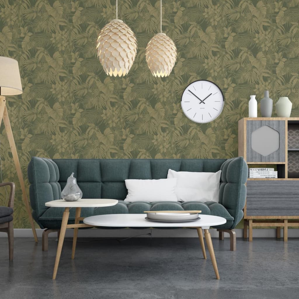 DUTCH WALLCOVERINGS Behang Joelle goudkleurig