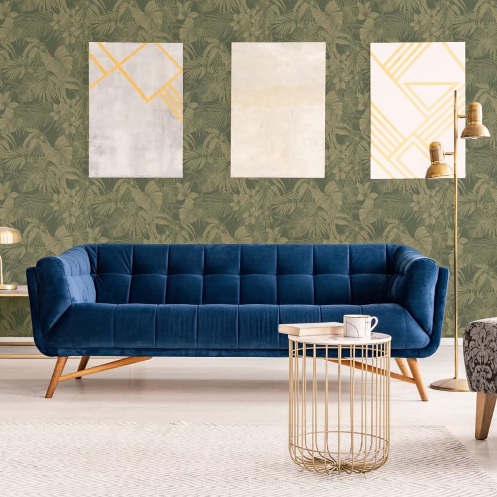 DUTCH WALLCOVERINGS Behang Joelle goudkleurig