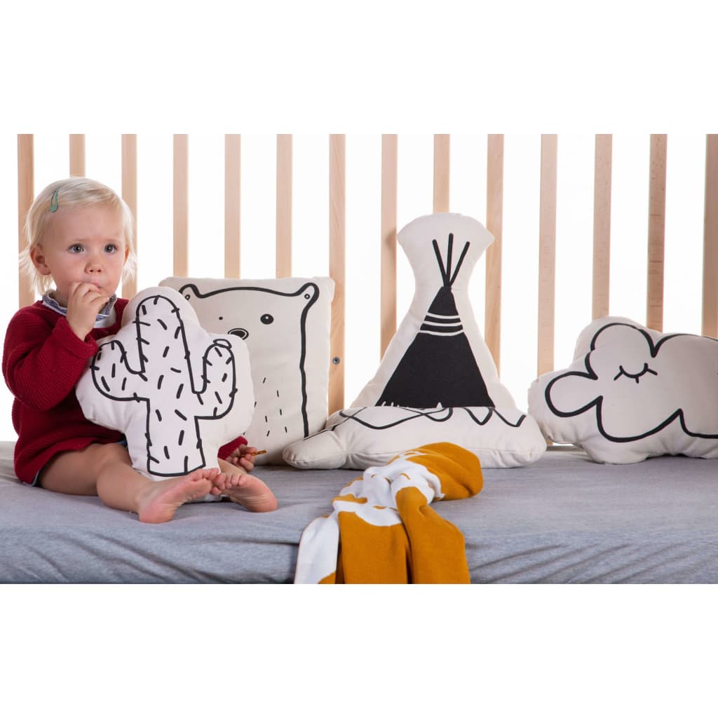 CHILDHOME Kussen cactus canvas