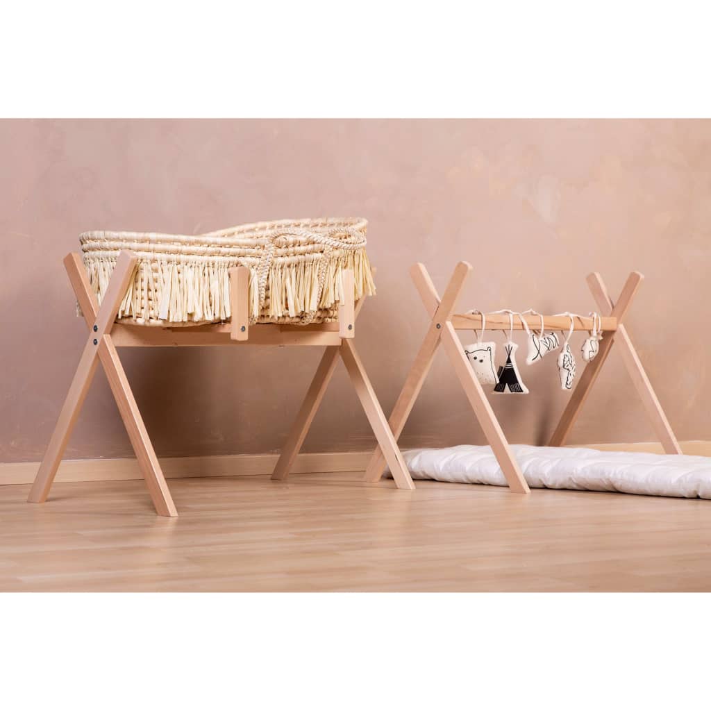 CHILDHOME Standaard voor Mozesmand Play & Gym tipi naturel