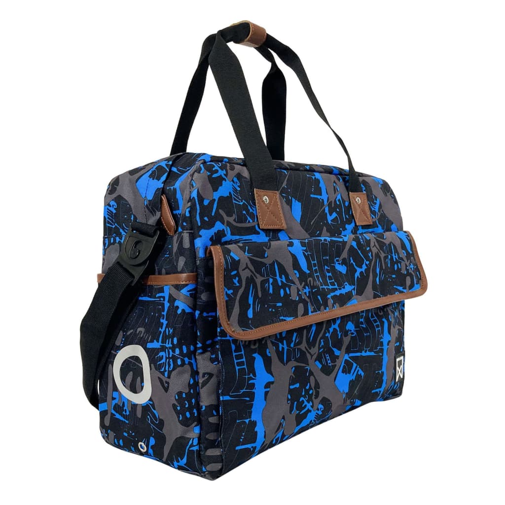 Willex Fietstas Ice 19 L blauw en zwart