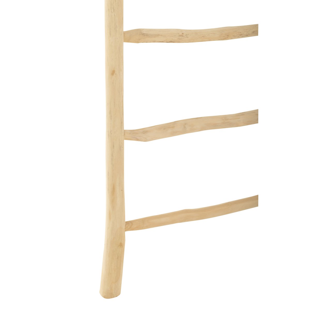 J-Line Ladder 6 Stappen Teak Hout Naturel