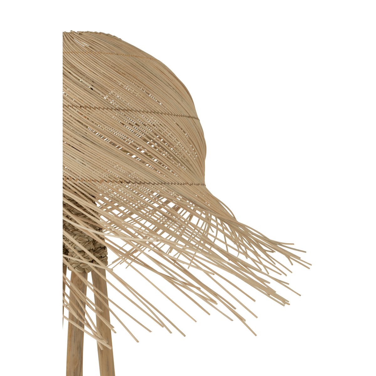 J-Line staanlamp Takken - jute - naturel