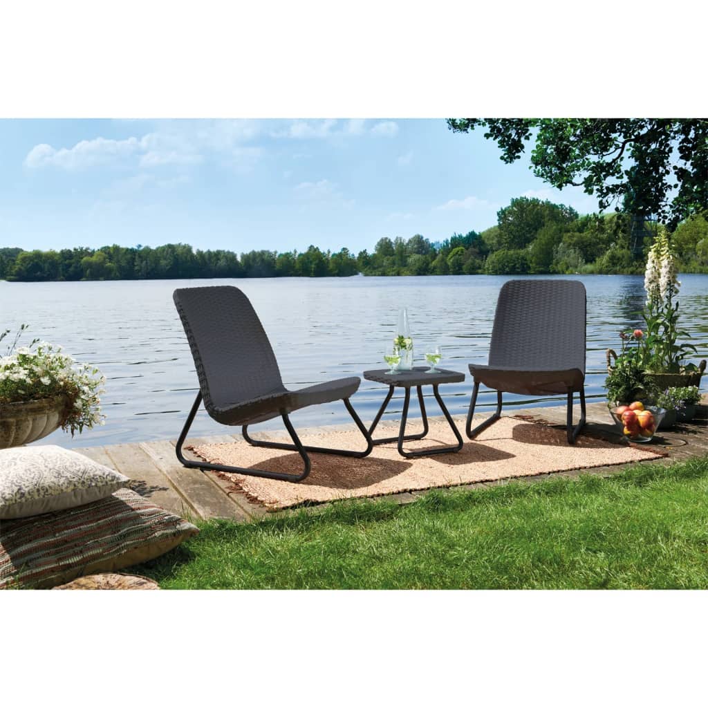 Keter Loungeset Rio 3-delig 218155