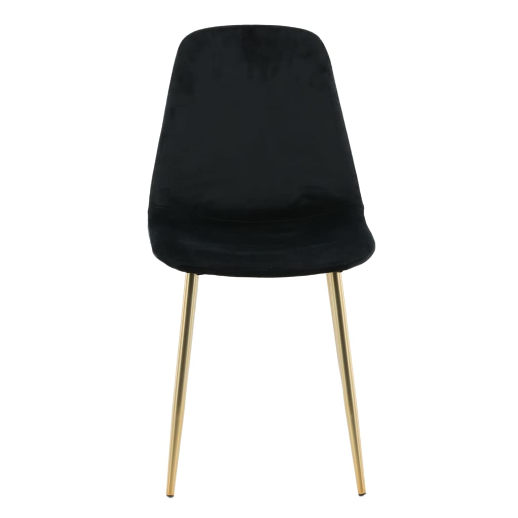 Venture Home Eetkamerstoelen 2 st Polar fluweel