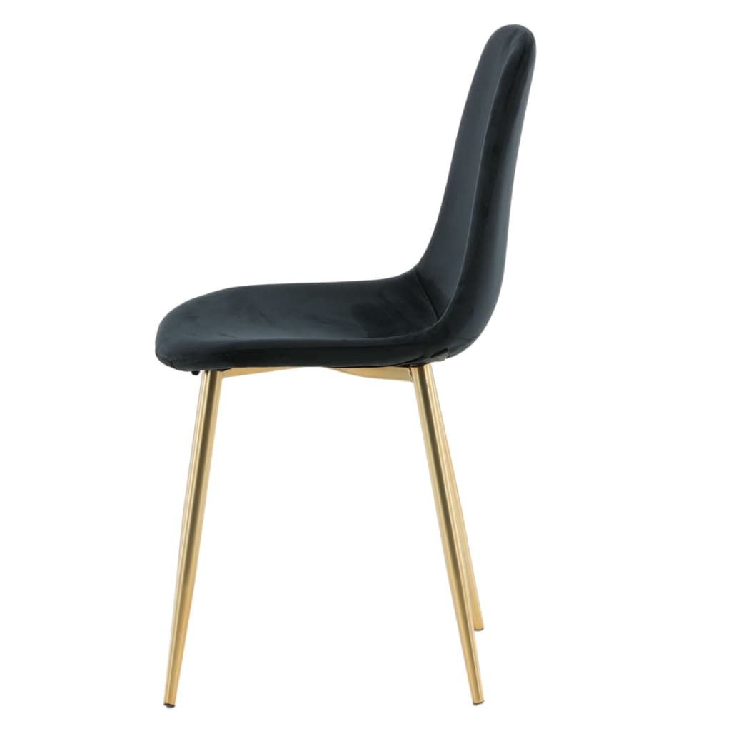 Venture Home Eetkamerstoelen 2 st Polar fluweel