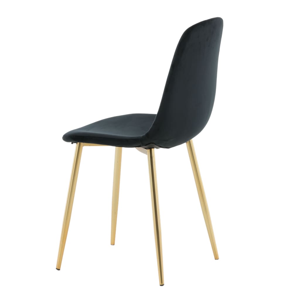 Venture Home Eetkamerstoelen 2 st Polar fluweel