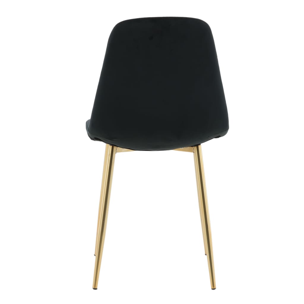 Venture Home Eetkamerstoelen 2 st Polar fluweel