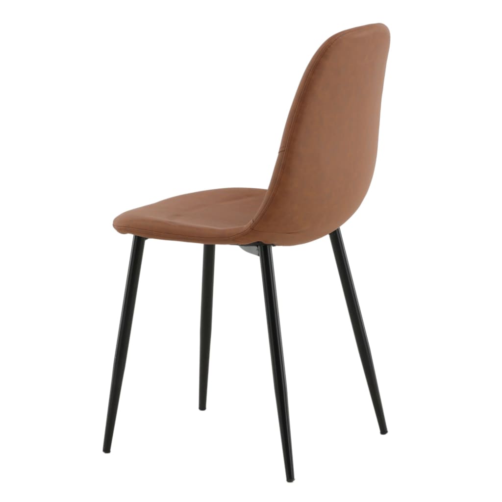 Venture Home Eetkamerstoelen 2 st Polar fluweel