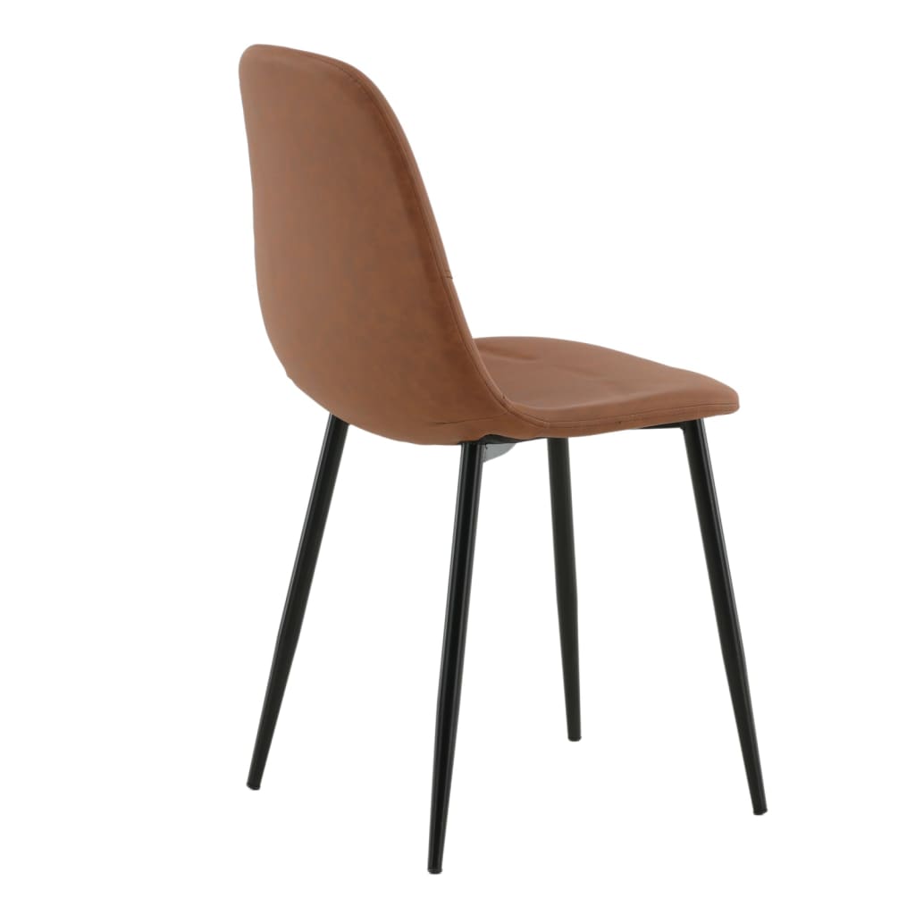 Venture Home Eetkamerstoelen 2 st Polar fluweel