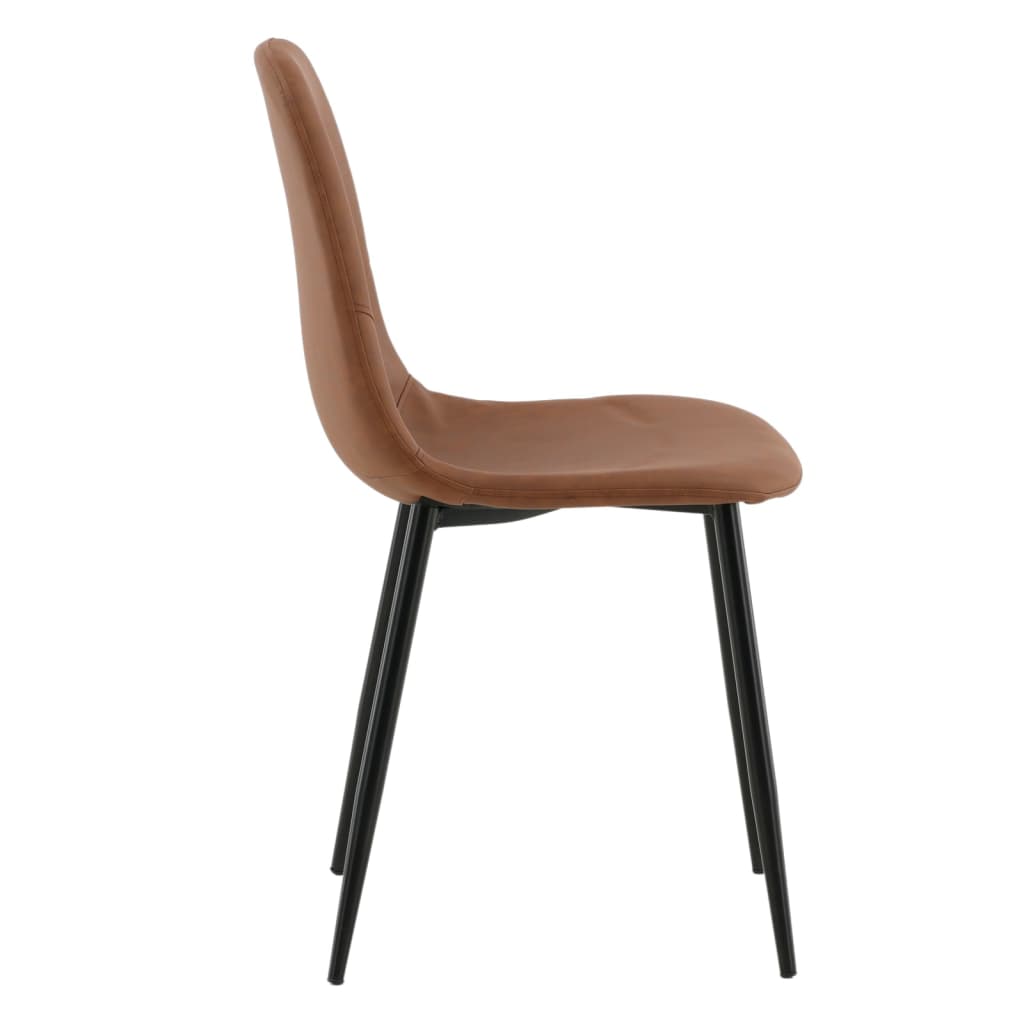 Venture Home Eetkamerstoelen 2 st Polar fluweel