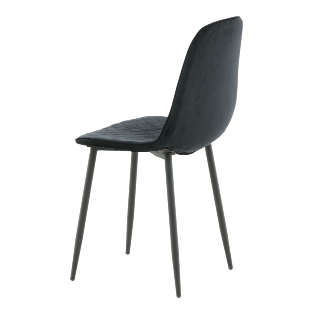 Venture Home Eetkamerstoelen 2 st Polar fluweel