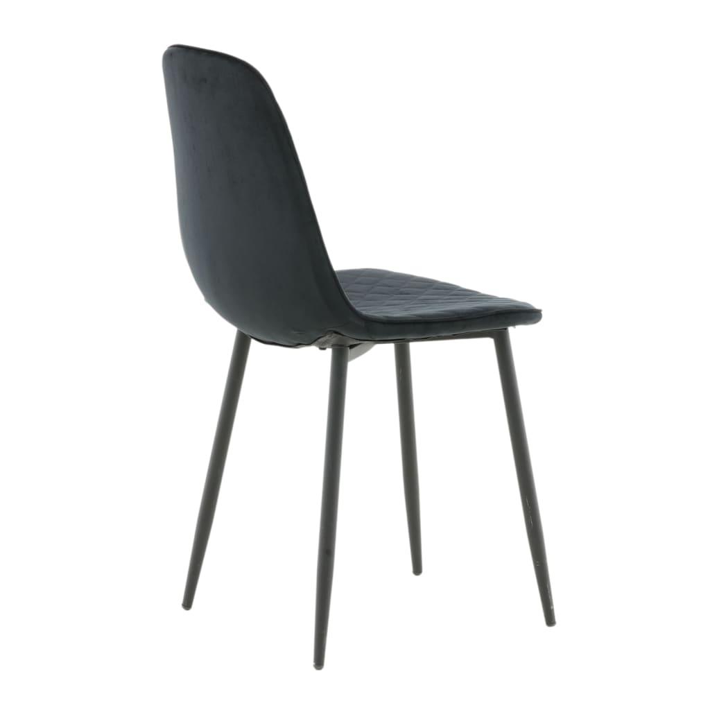 Venture Home Eetkamerstoelen 2 st Polar fluweel