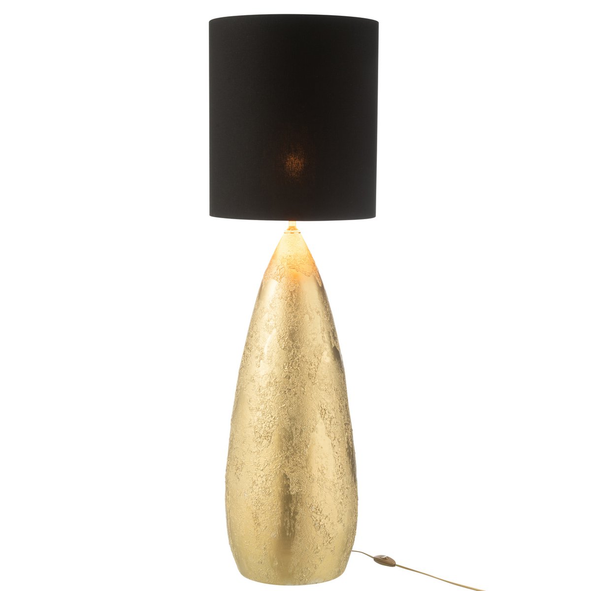 J-Line Lamp Druppel Keramiek Goud Large