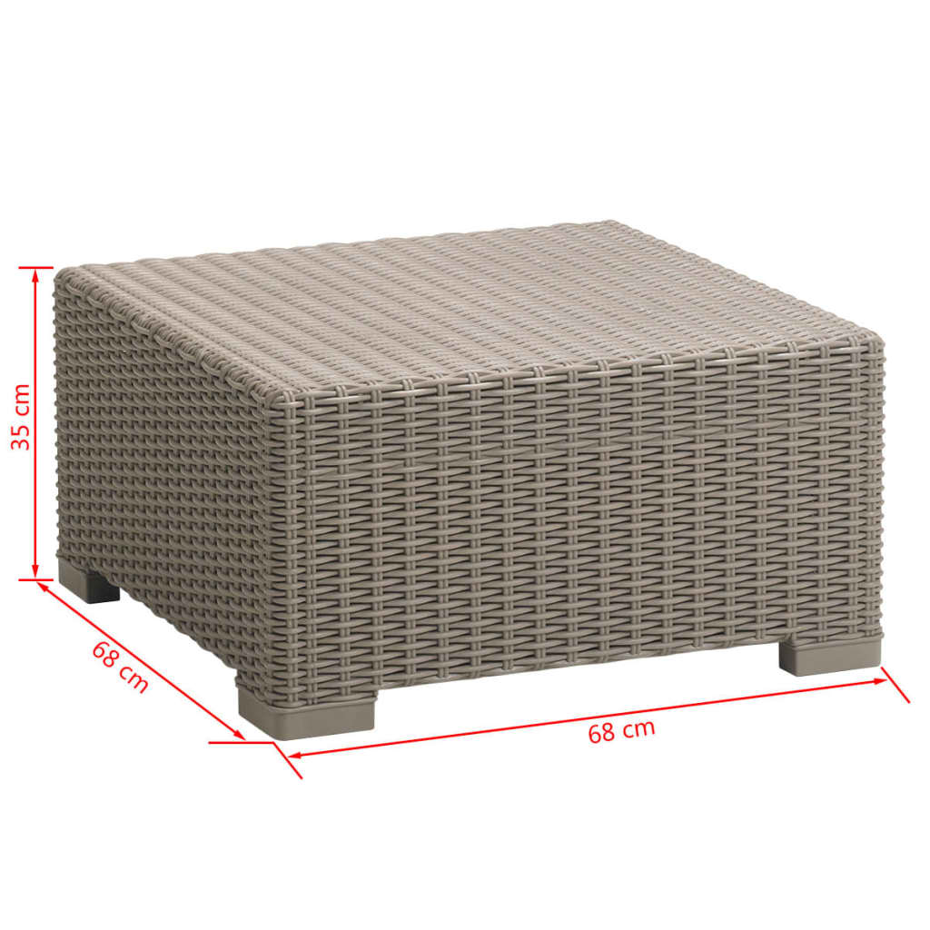 Keter Tuintafel California grafietkleurig 197421