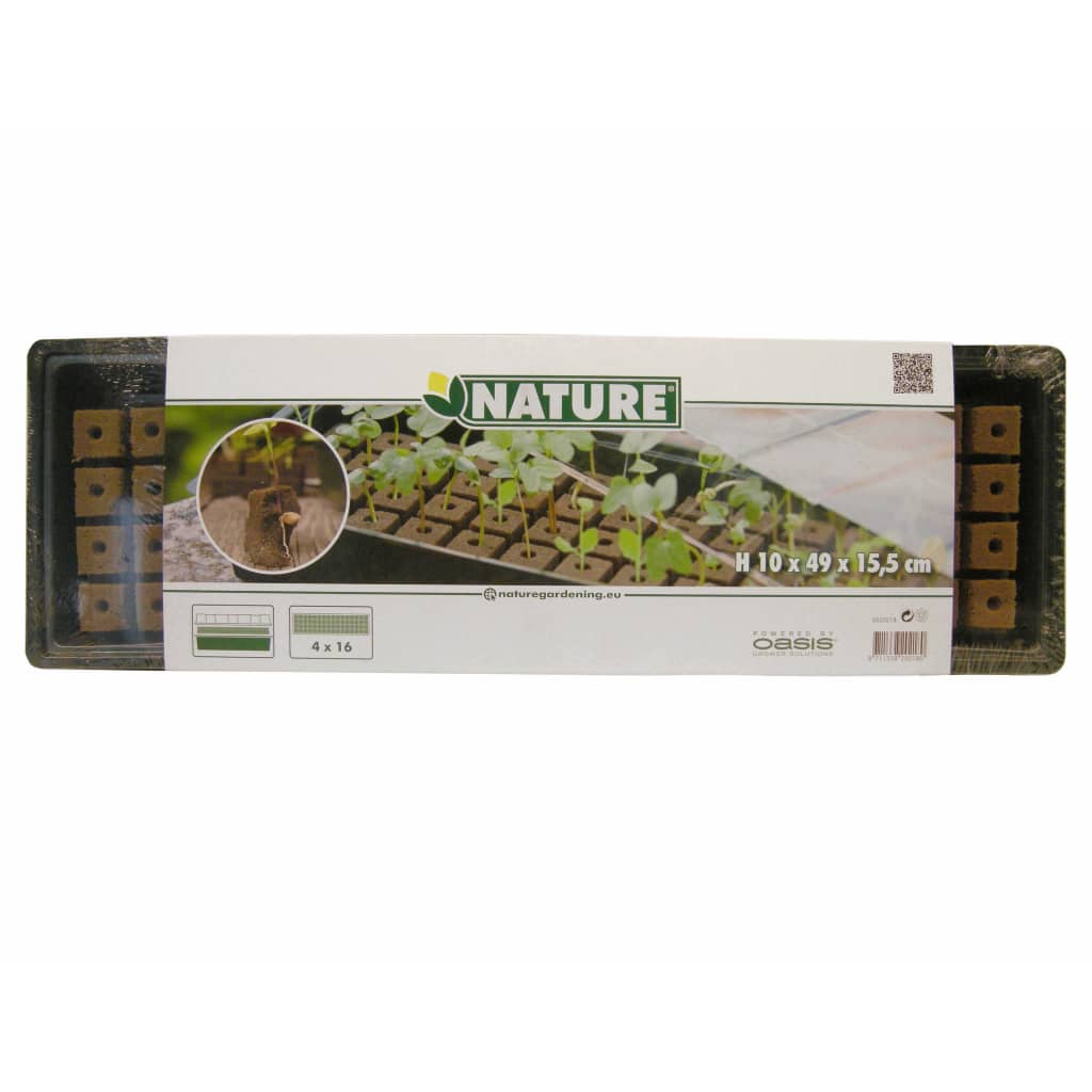 Nature Kweekbak miniset 4x16 vakken