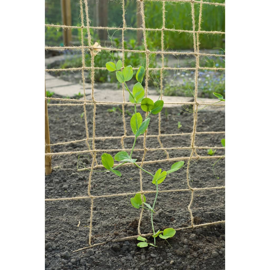 Nature Klimnet voor planten 1x3 m jute naturel