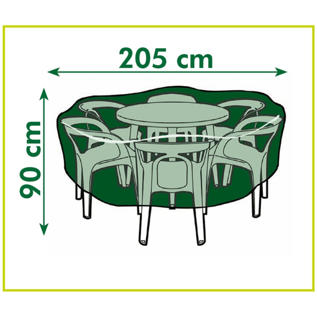 Nature Tuinmeubelhoes voor ronde tafel 118x70 cm