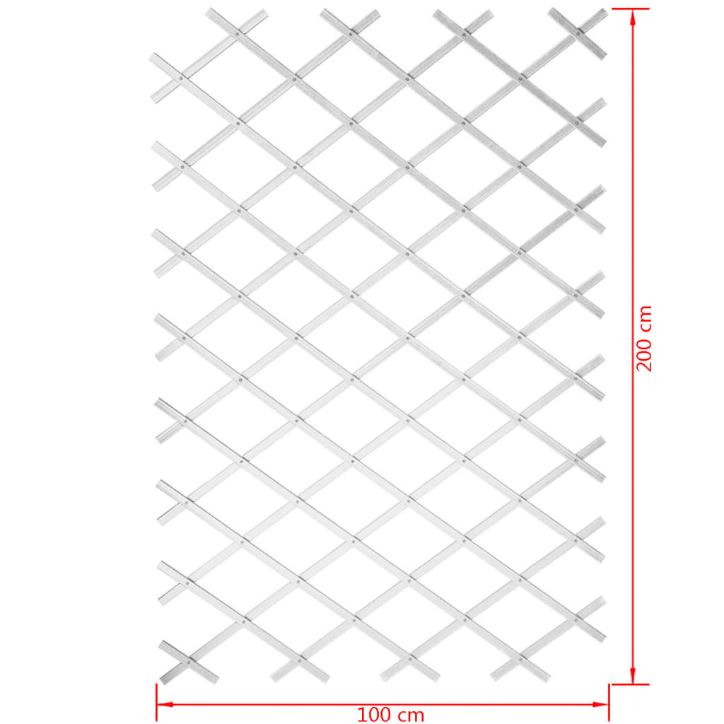 Nature Plantenklimrek 100x200 cm PVC 6040704