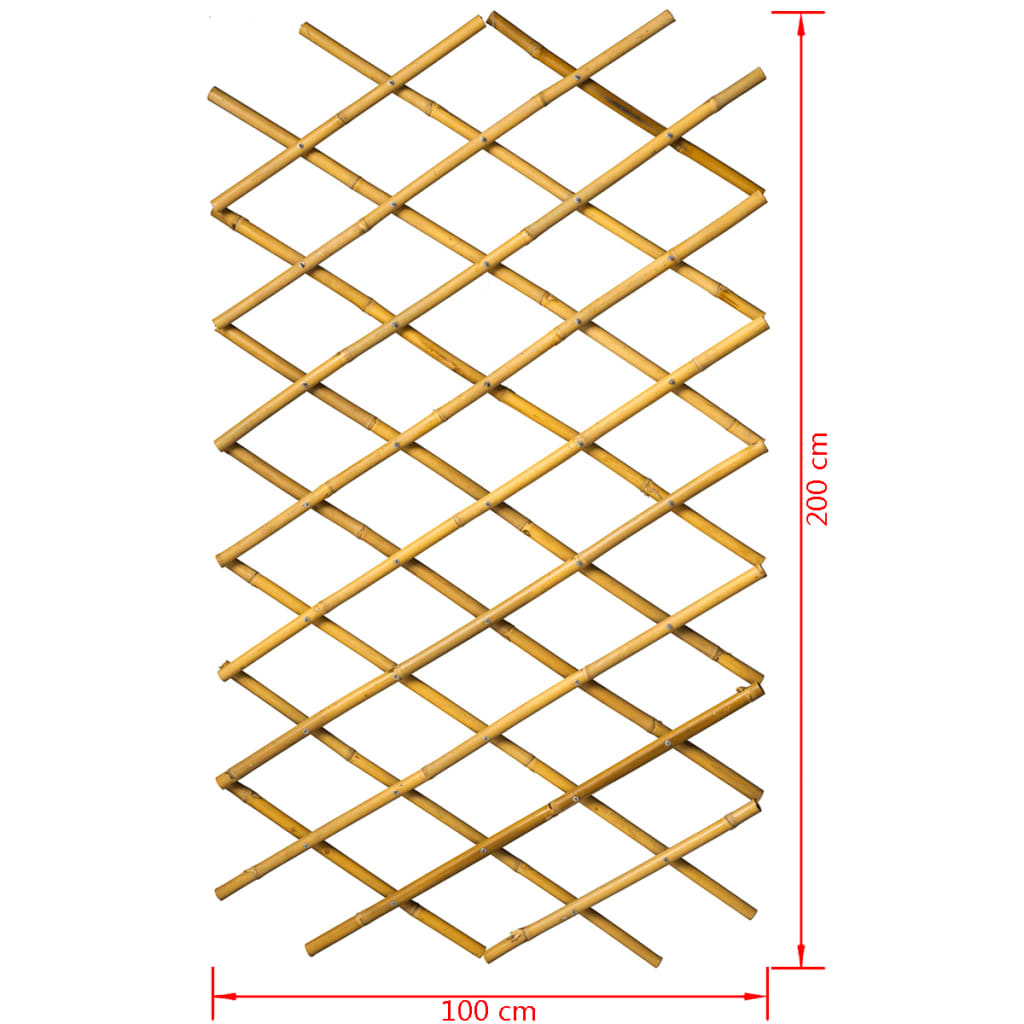 Nature Latwerk voor tuin 45x180 cm bamboe 6040720