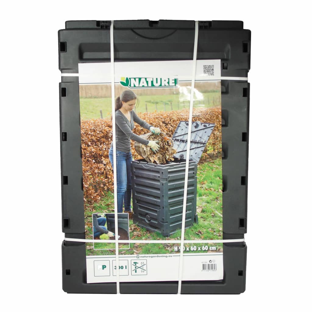 Nature compostsilo zwart 400 L 6071480