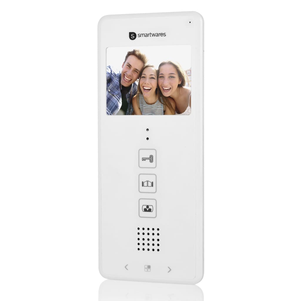 Smartwares Video-intercomsysteem 3 appartementen 20,5x8,6x2,1 cm wit