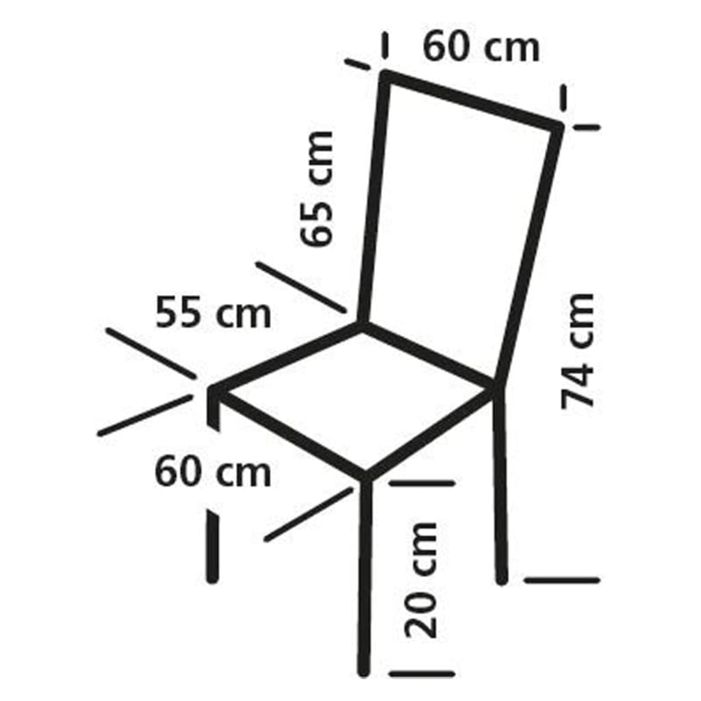 Eurotrail Strandstoel Acapulco 2-in-1