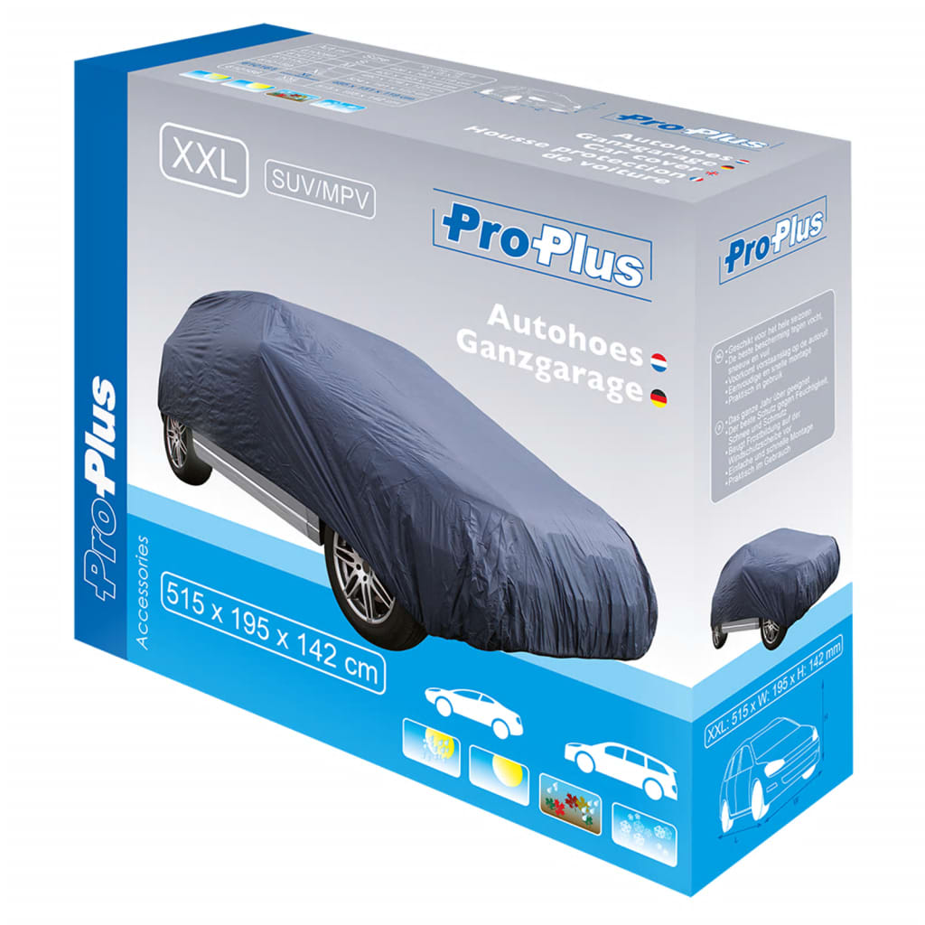 ProPlus Autohoes S 406x160x119 cm donkerblauw