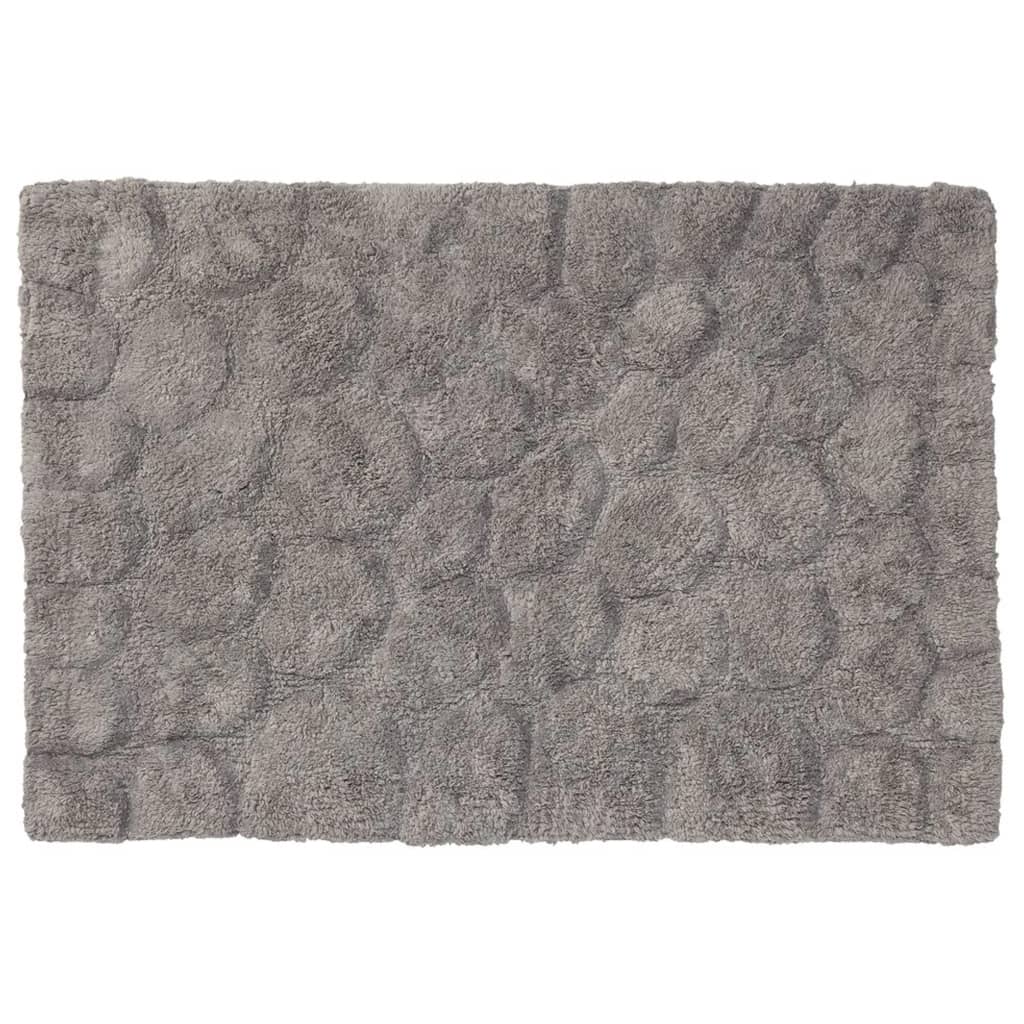 Sealskin Badmat Pebbles 60x90 cm katoen grijs